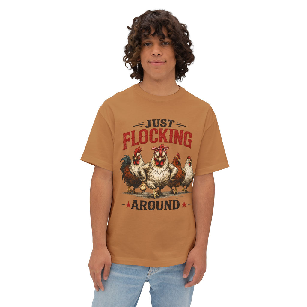 Just Flocking Around Chicken T-Shirt