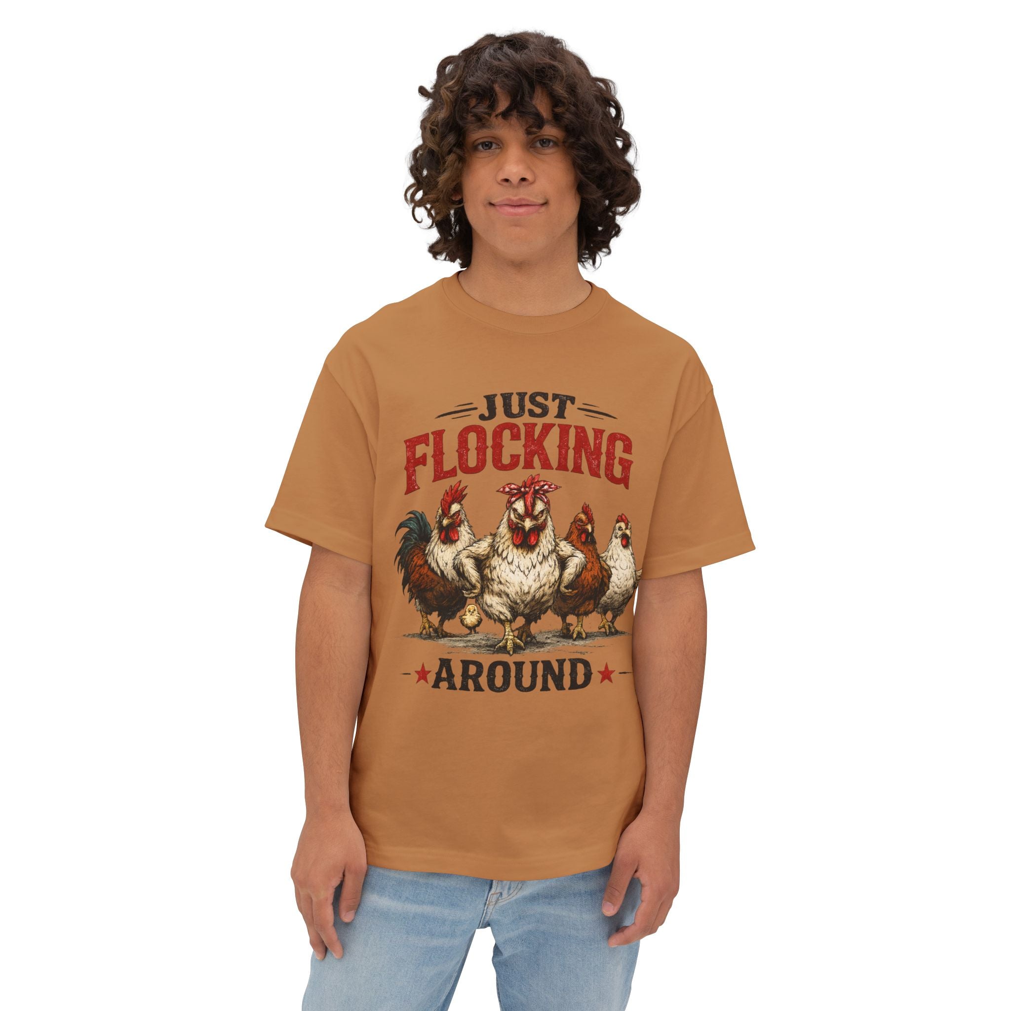 Just Flocking Around Chicken T-Shirt
