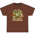 Farm Animal Tee - "I Just Want A Few Fresh Eggs" Graphic Shirt