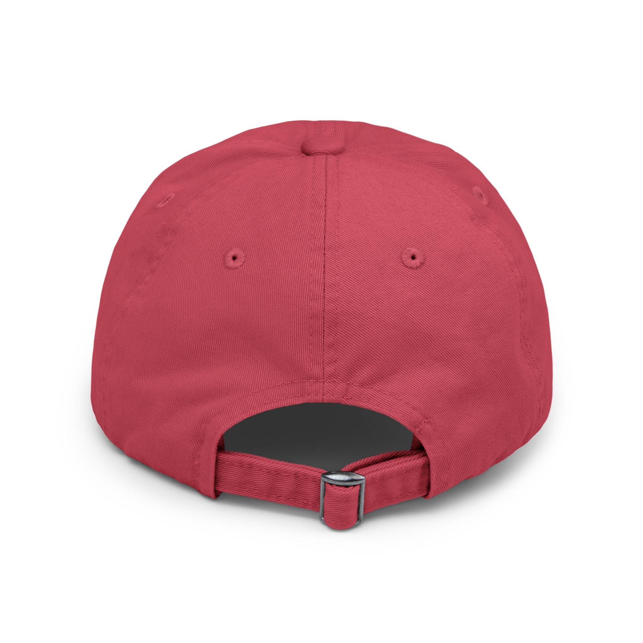 Distressed Dad Hat - 'Poke Around and Find Out' Mountain Skull Graphic Cap