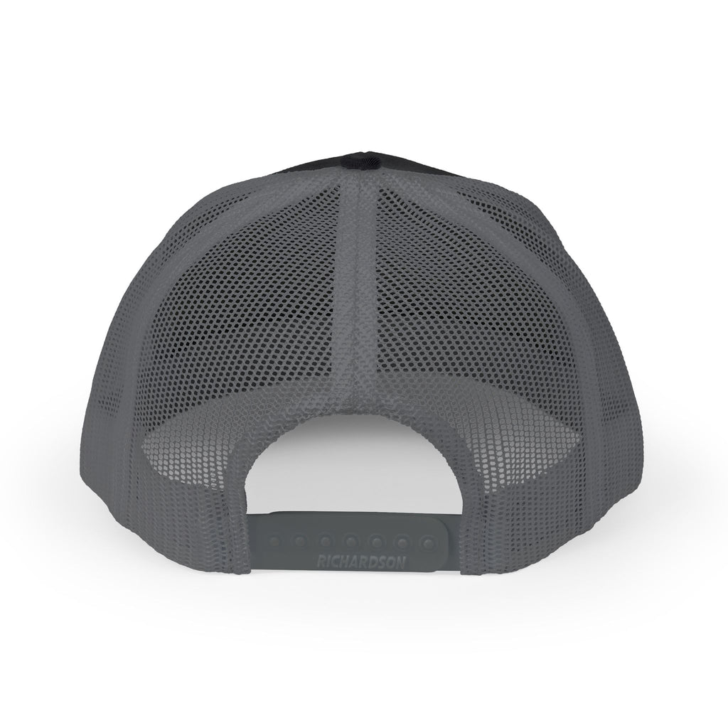 Snapback Trucker Cap — 'Peek Around & Find Out' Bigfoot Graphic Hat