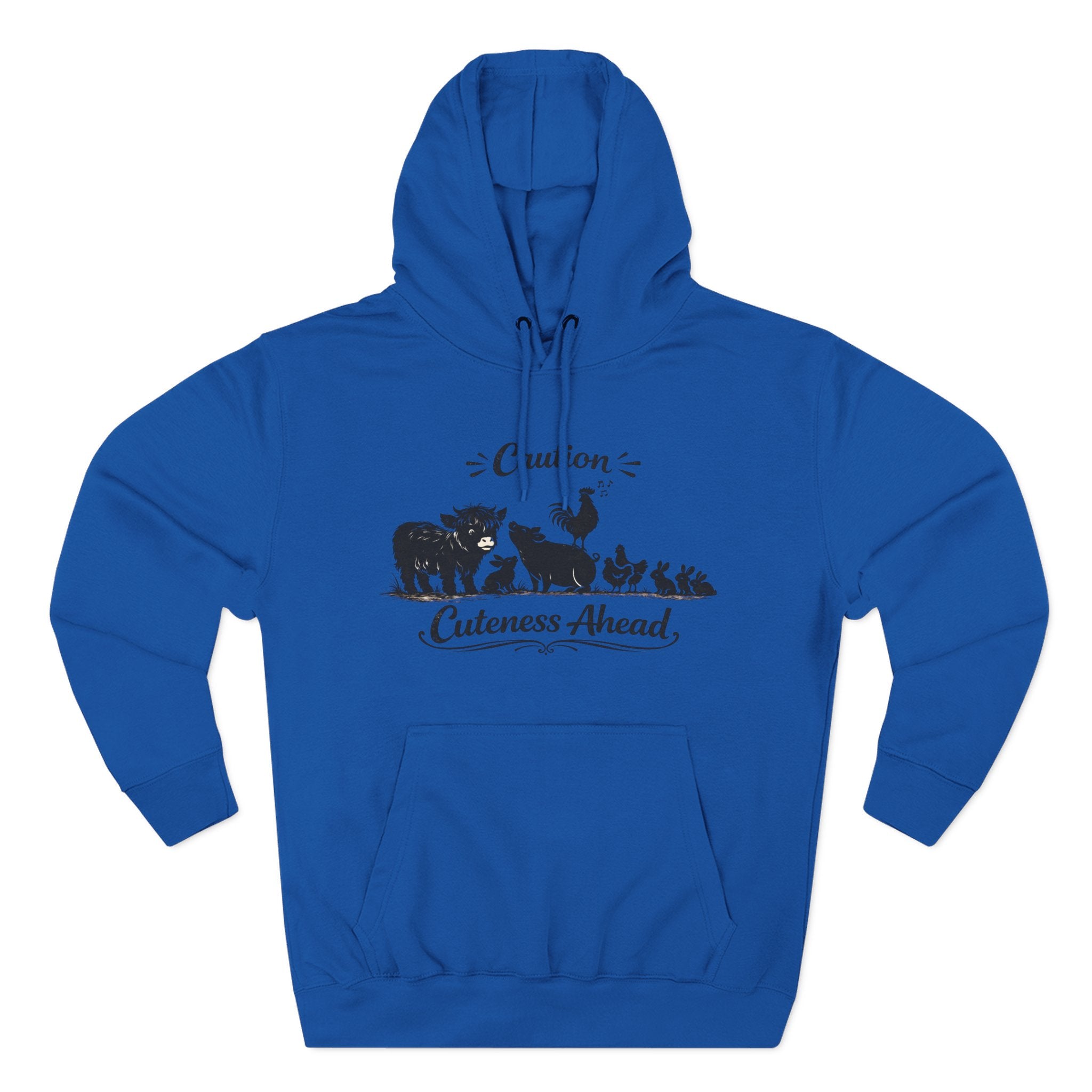Caution Cuteness Ahead Hoodie — Ironwood Living Fleece Pullover