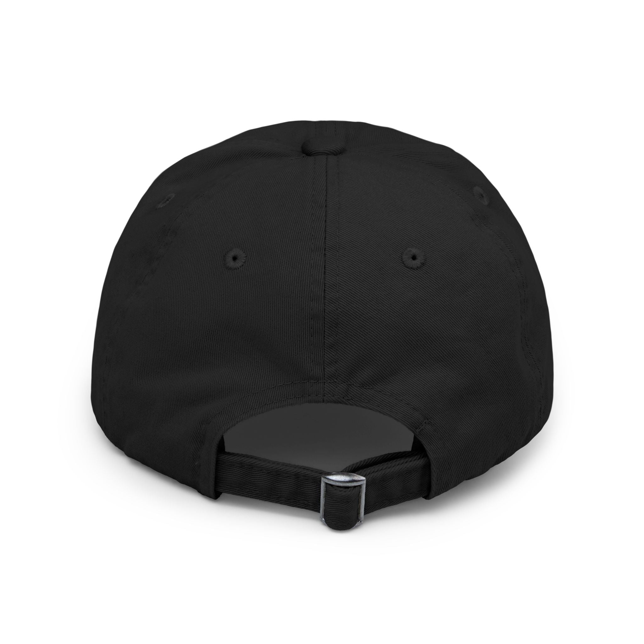 Distressed Dad Hat - 'Poke Around and Find Out' Mountain Skull Graphic Cap