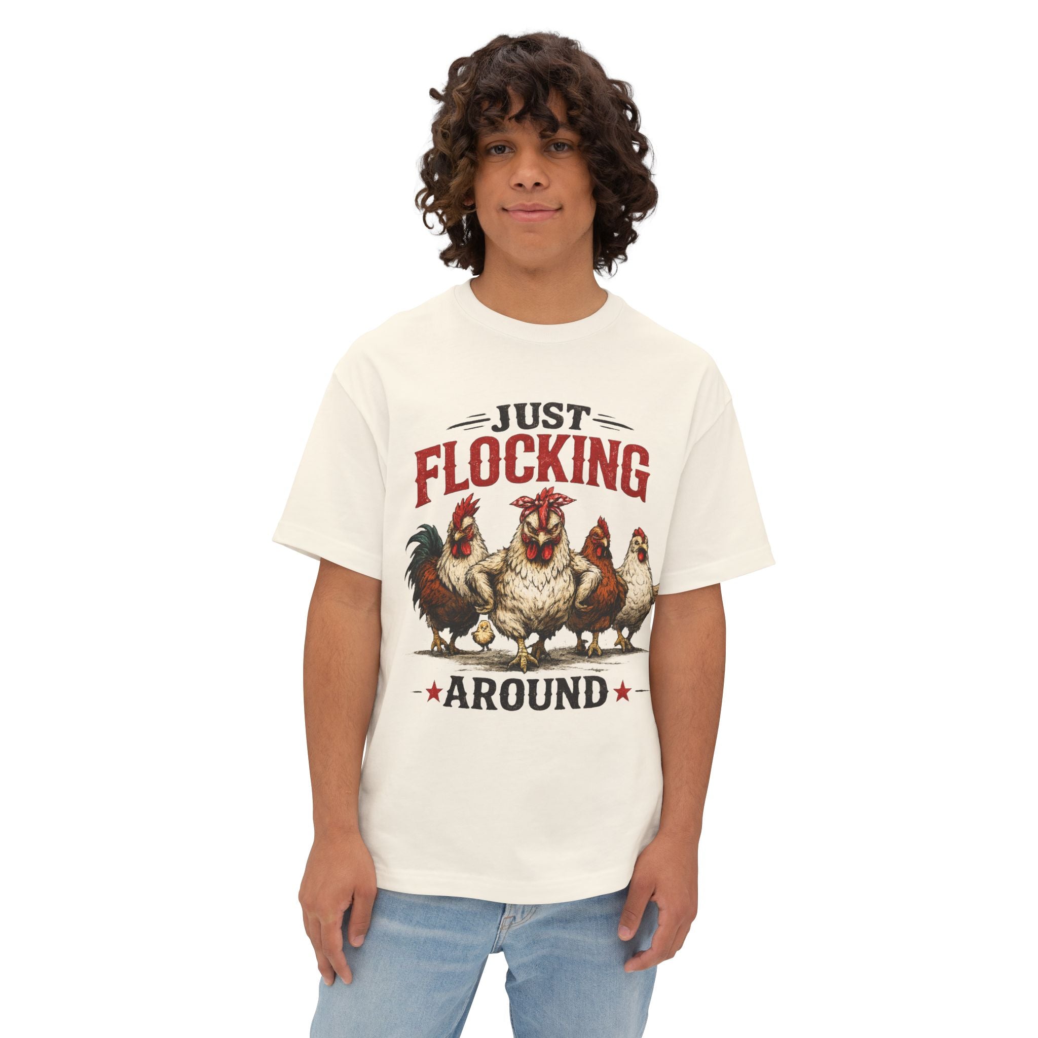 Just Flocking Around Chicken T-Shirt