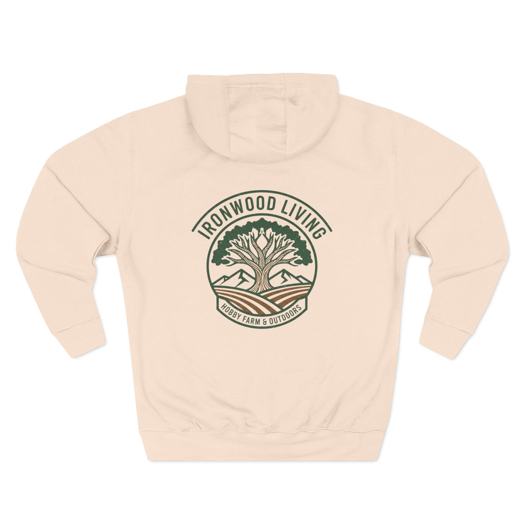 Caution Cuteness Ahead Hoodie — Ironwood Living Fleece Pullover