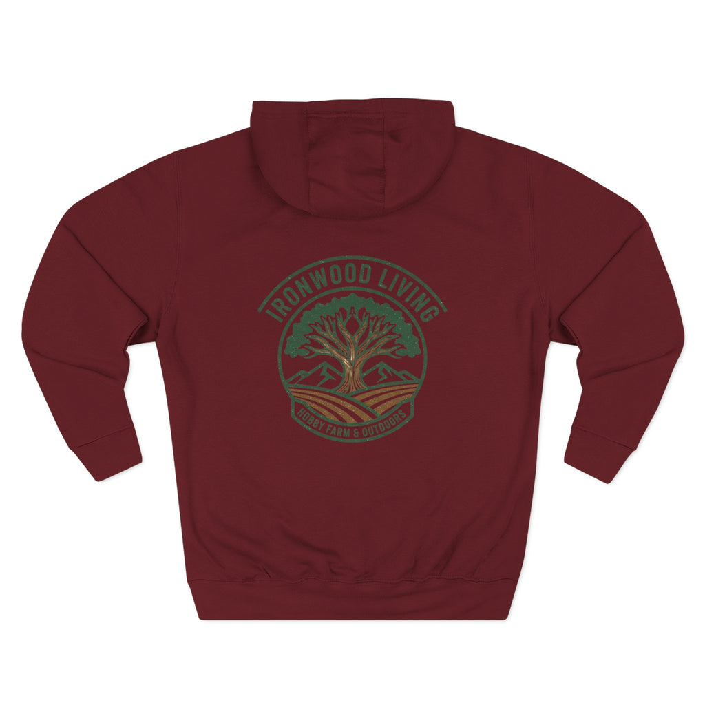 Caution Cuteness Ahead Hoodie — Ironwood Living Fleece Pullover