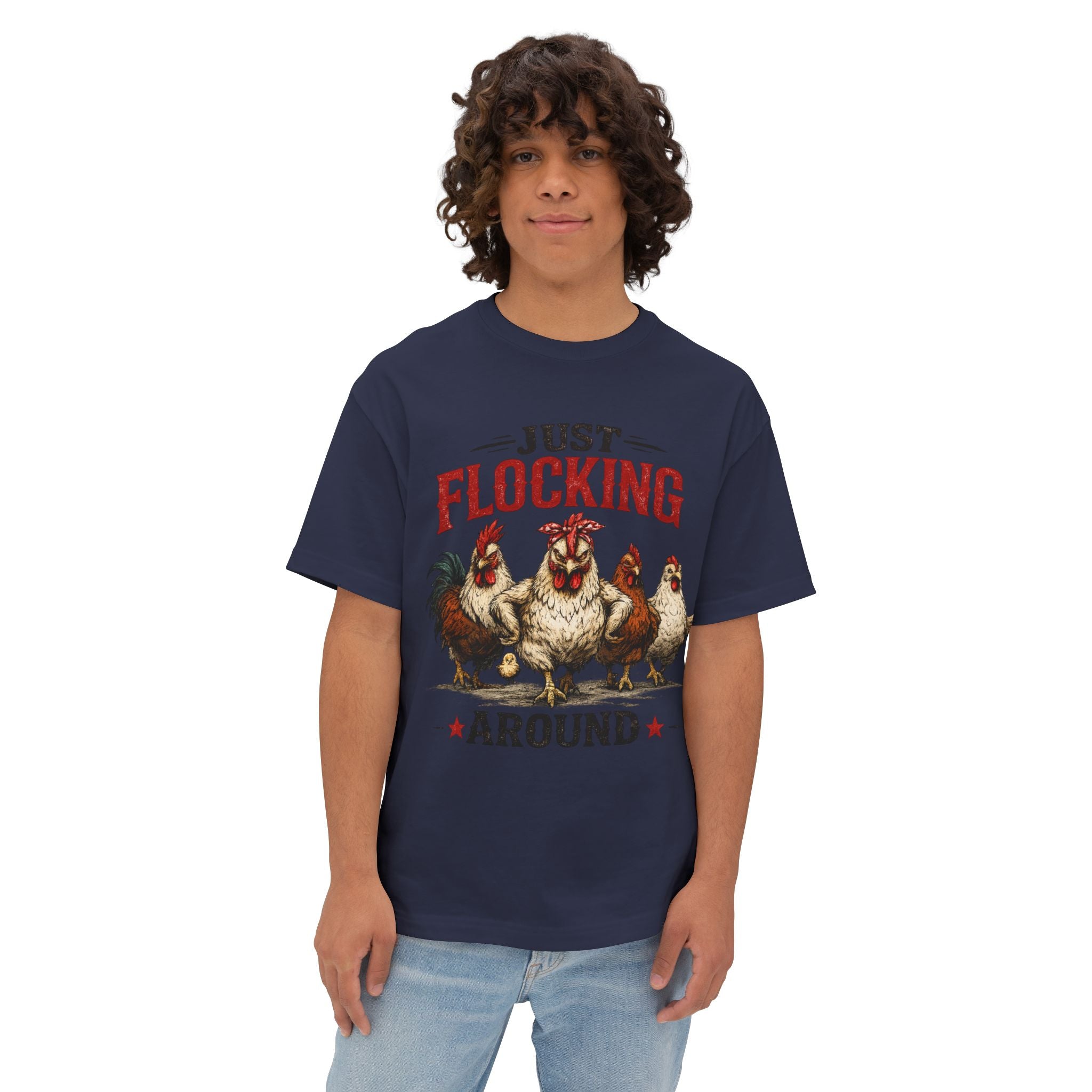 Just Flocking Around Chicken T-Shirt