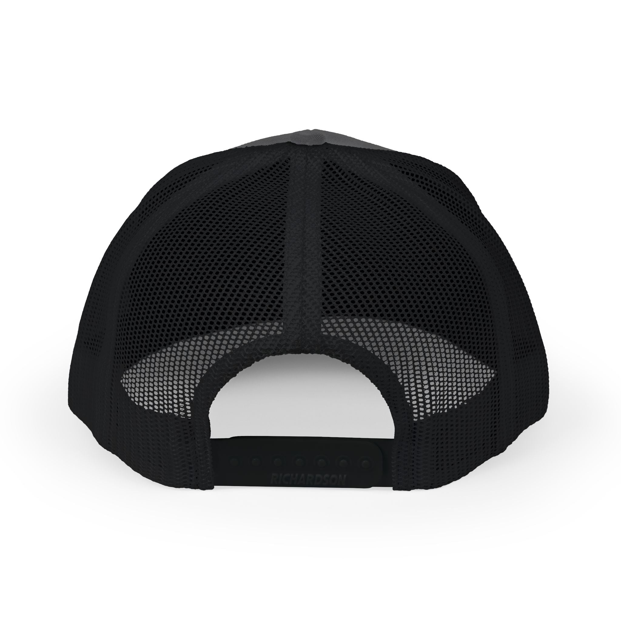 Snapback Trucker Cap — 'Peek Around & Find Out' Bigfoot Graphic Hat