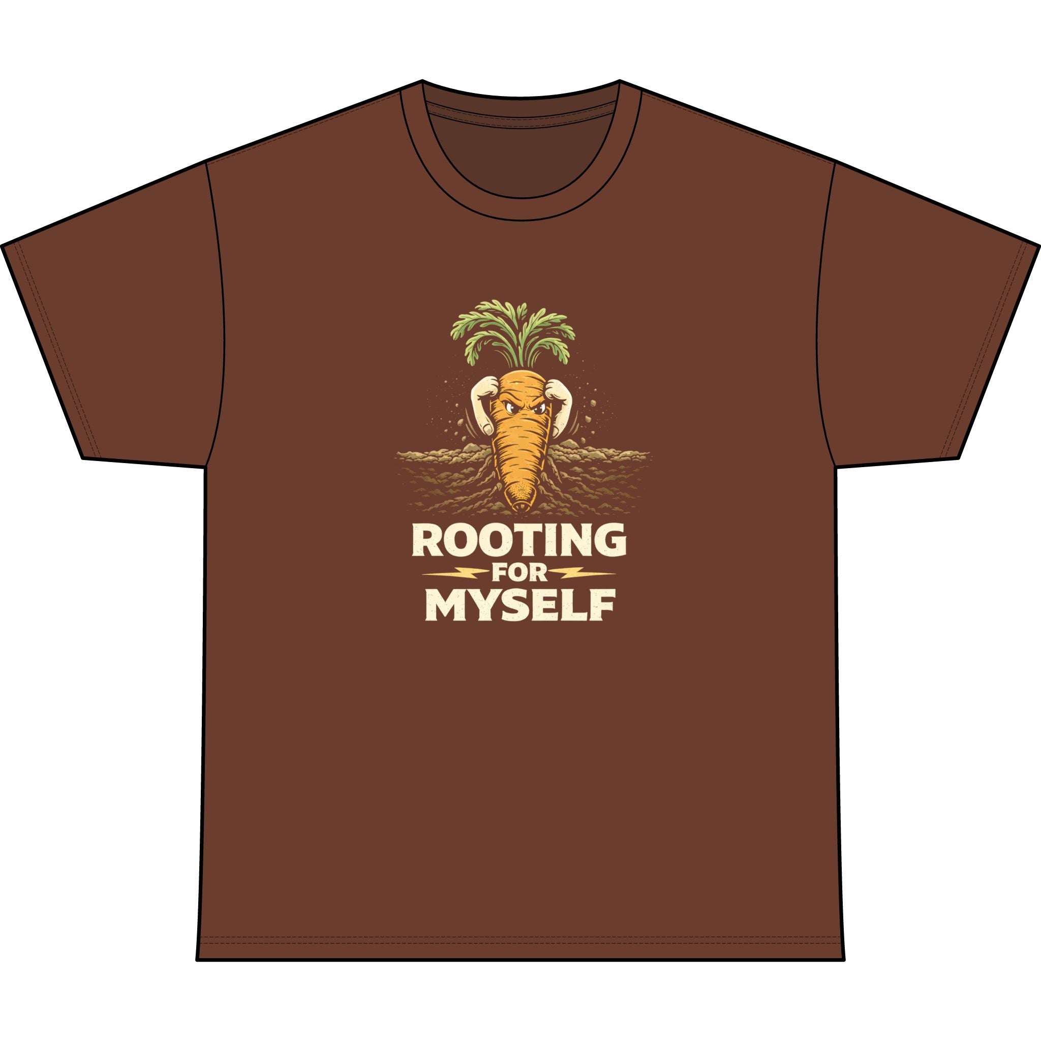 Rooting For Myself Carrot Graphic Tee