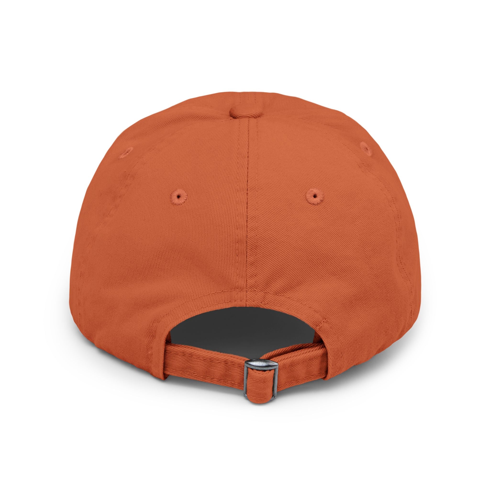 Distressed Dad Hat - 'Poke Around and Find Out' Mountain Skull Graphic Cap