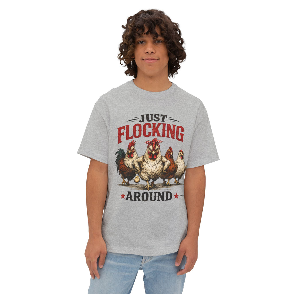 Just Flocking Around Chicken T-Shirt
