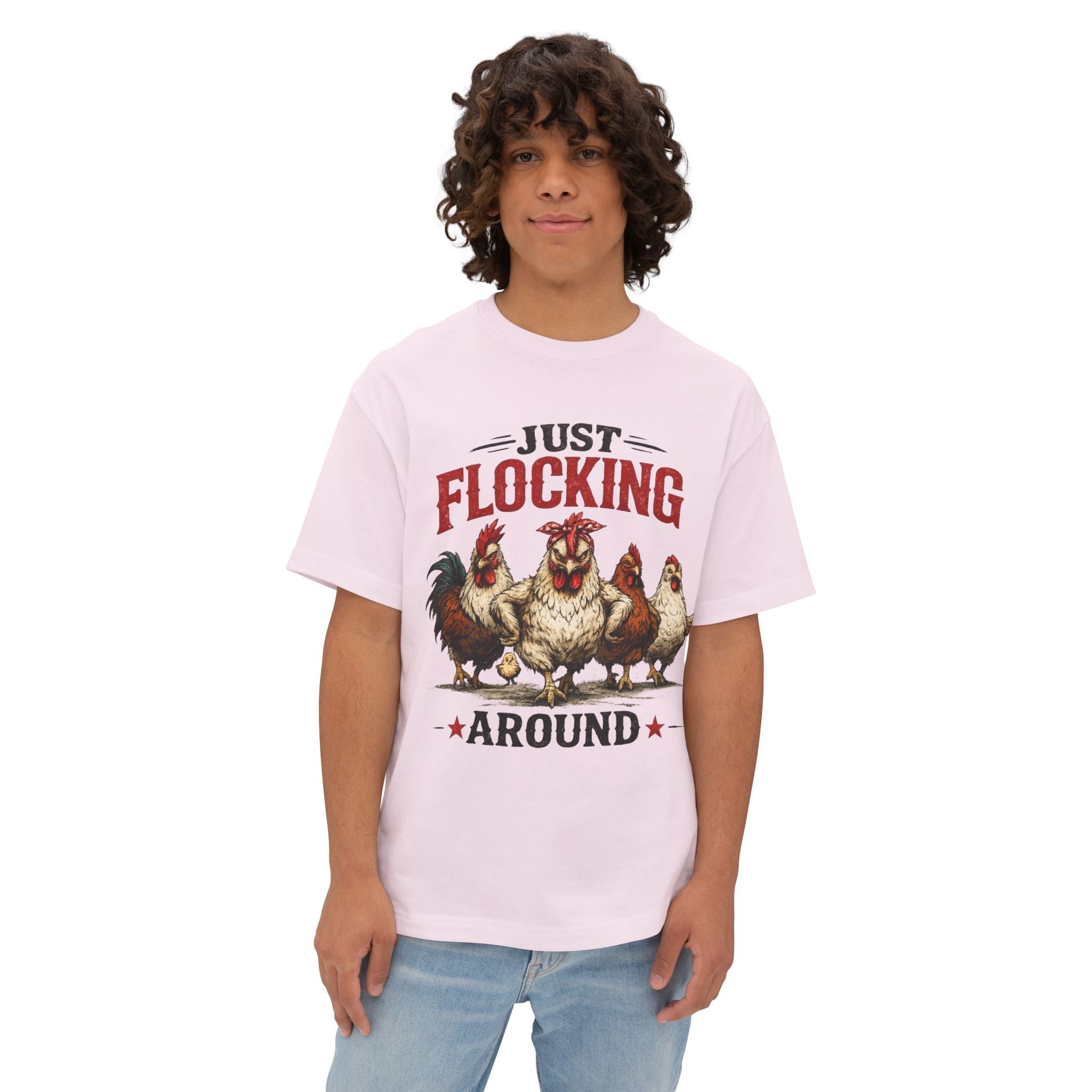 Just Flocking Around Chicken T-Shirt