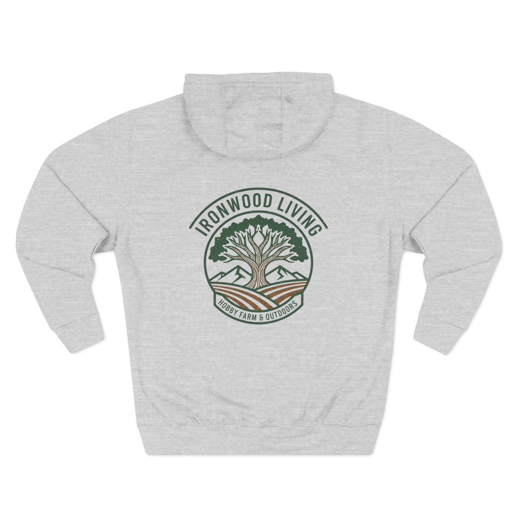 Caution Cuteness Ahead Hoodie — Ironwood Living Fleece Pullover